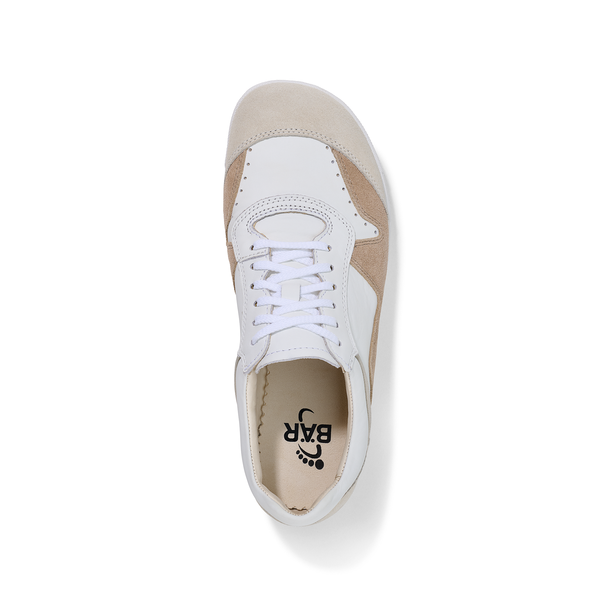 Basket Femme Alea Blanc - Beige