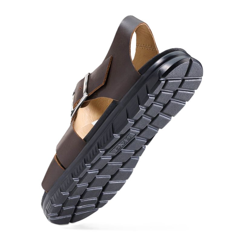 Sandale Femme Enna Brun foncé