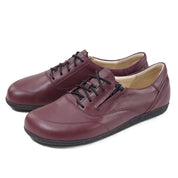 Chaussure à lacets Femme Clea Bordeaux