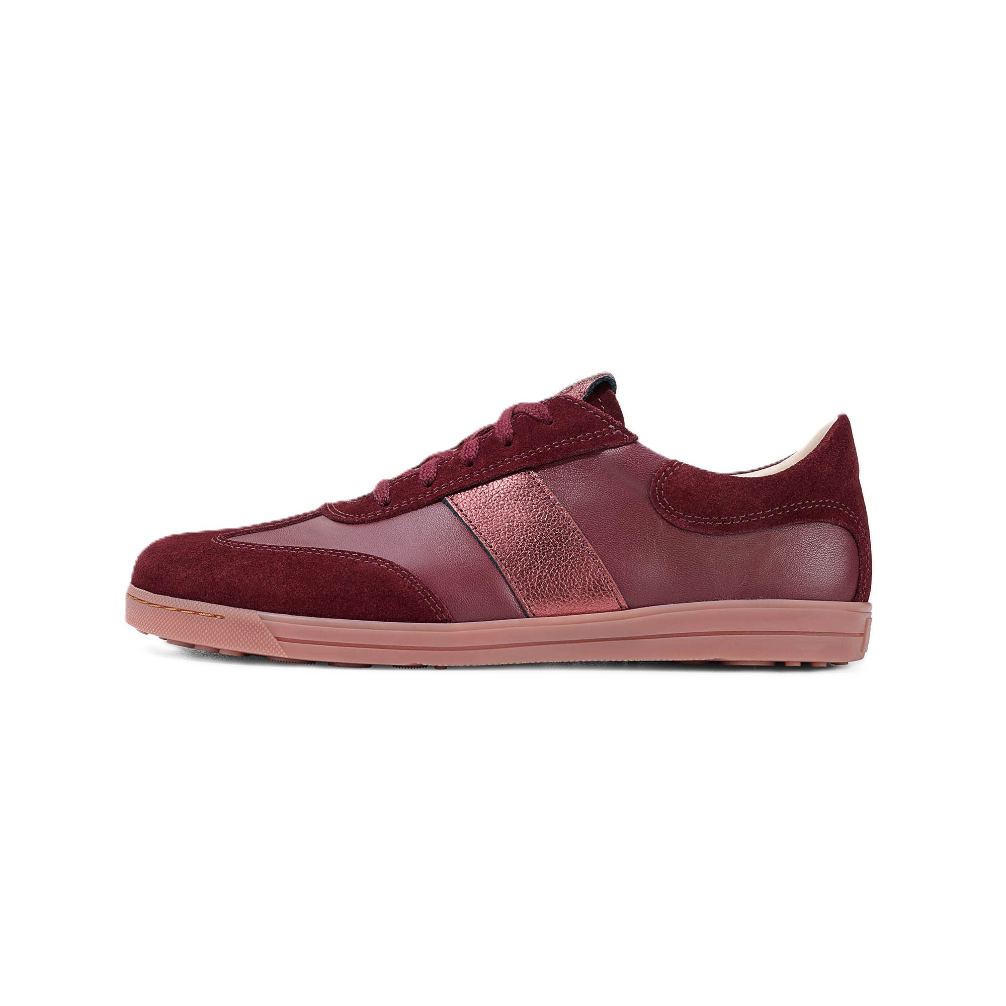 Basket Femme Elody Bordeaux
