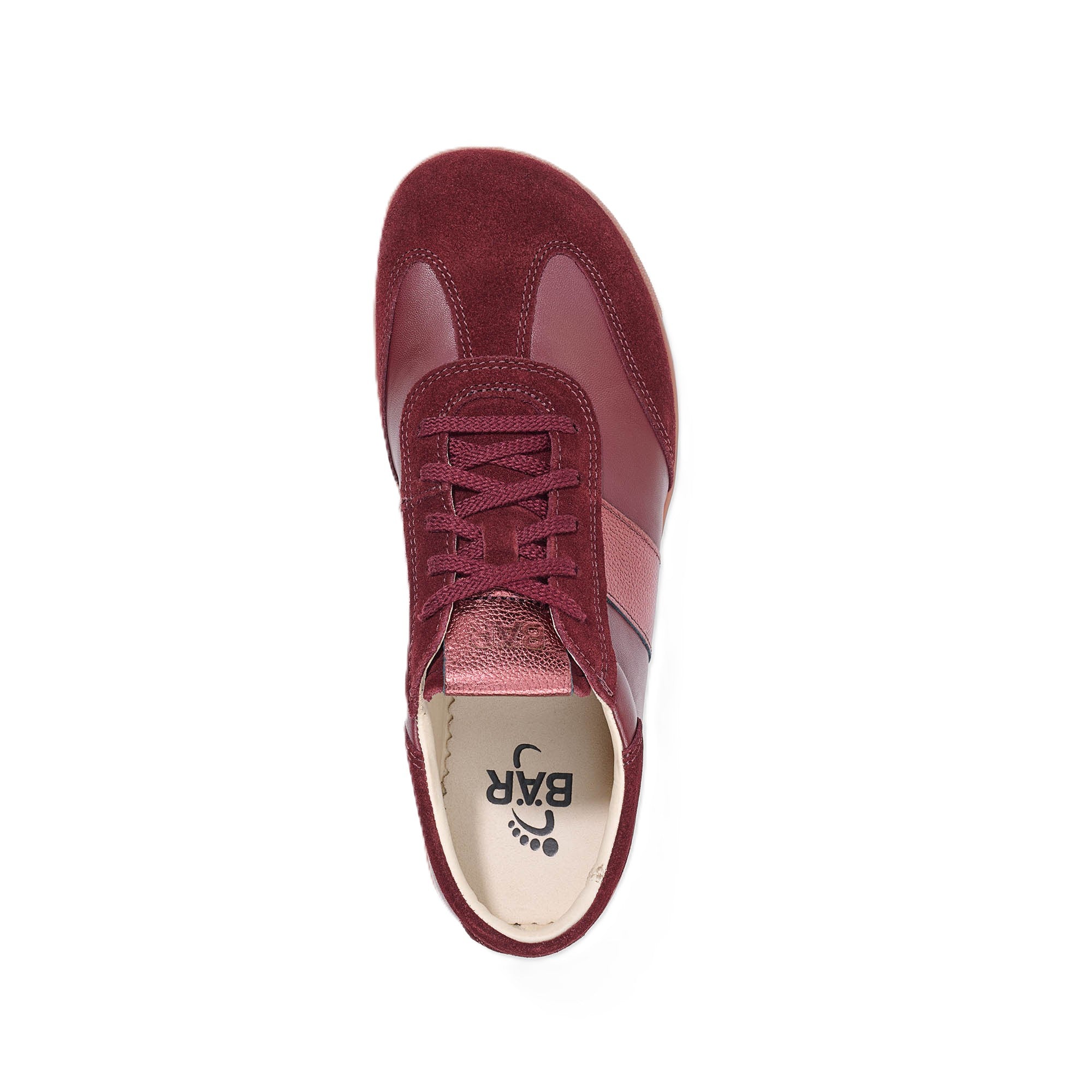 Basket Femme Elody Bordeaux