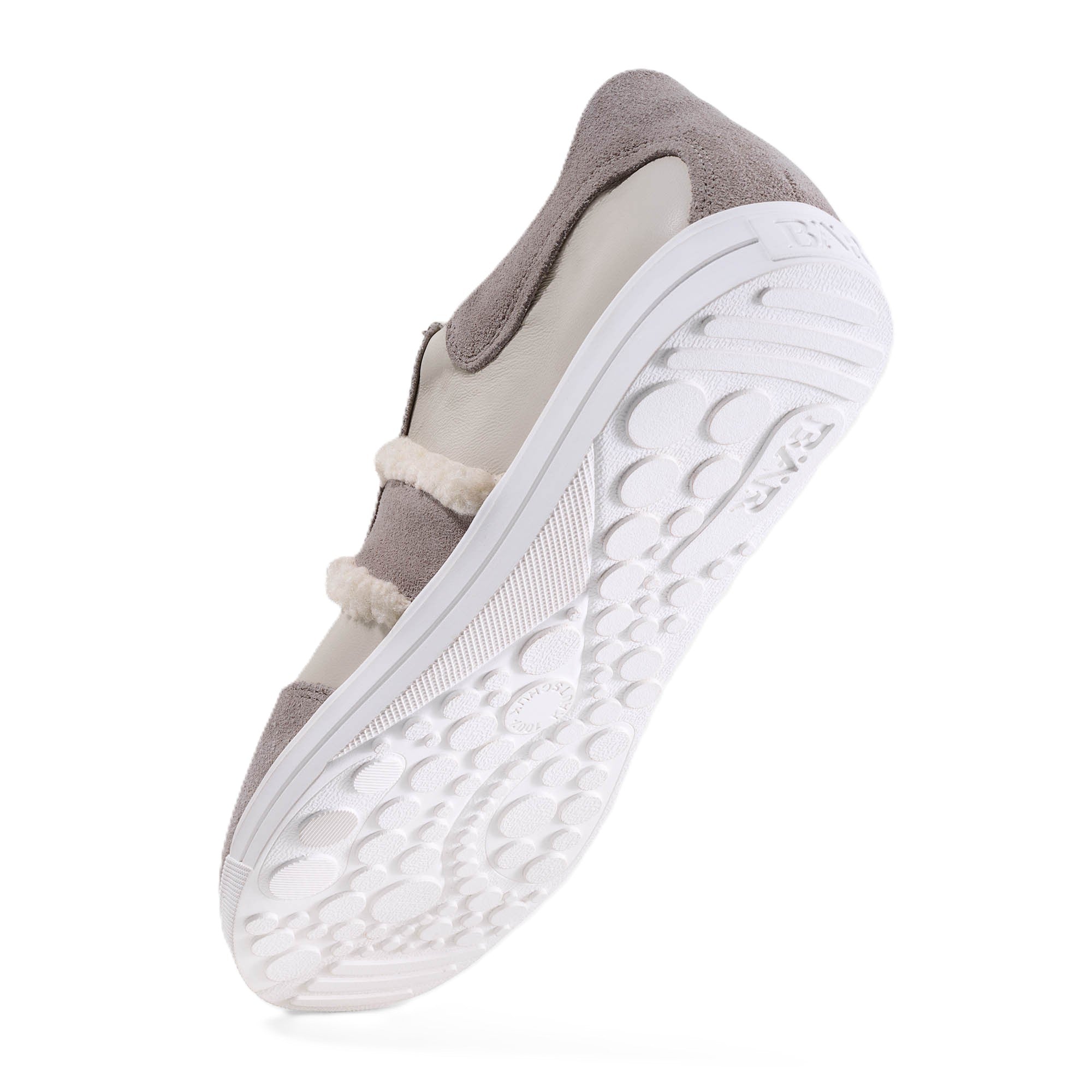 Basket Femme Elody Blanc Taupe