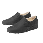 Mocassin Femme Perle Noir
