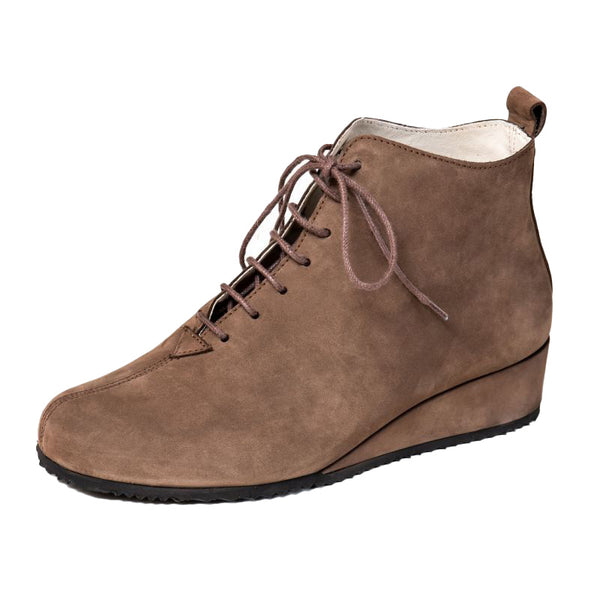 Bottine Femme Prune Taupe