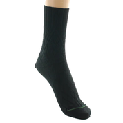Chaussettes Femmes en laine bio Noir