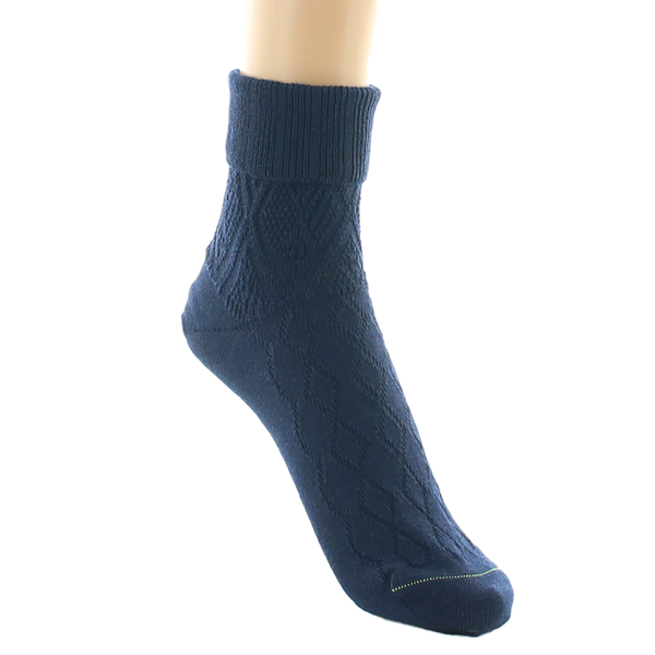 Chaussettes Femmes en laine bio Marine