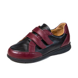 Basket Femme Maé Noir-Bordeaux