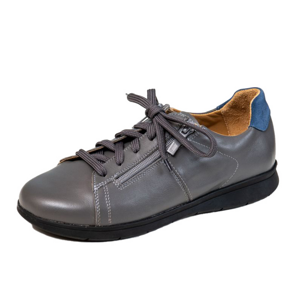 Basket Femme Molly Gris-Bleu