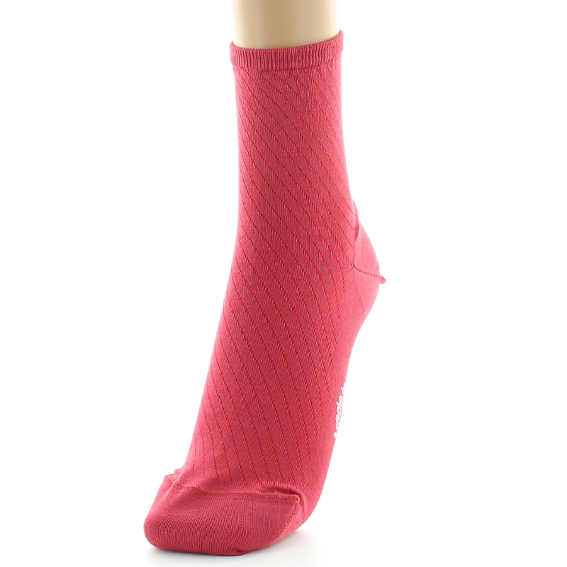 Chaussettes Femme en fil d'écosse Tomate