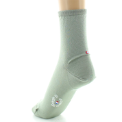 Chaussettes Femme en fil d'écosse Vert jade