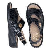 Sandale Femme Isadora Noir verni