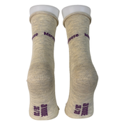 Chaussettes Mixte Signature Beige "Merveilleuse"