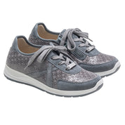 Chaussure à lacets Femme Kioto Gris
