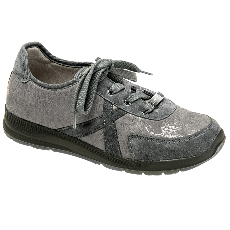 Chaussure à lacets Femme Kioto Gris