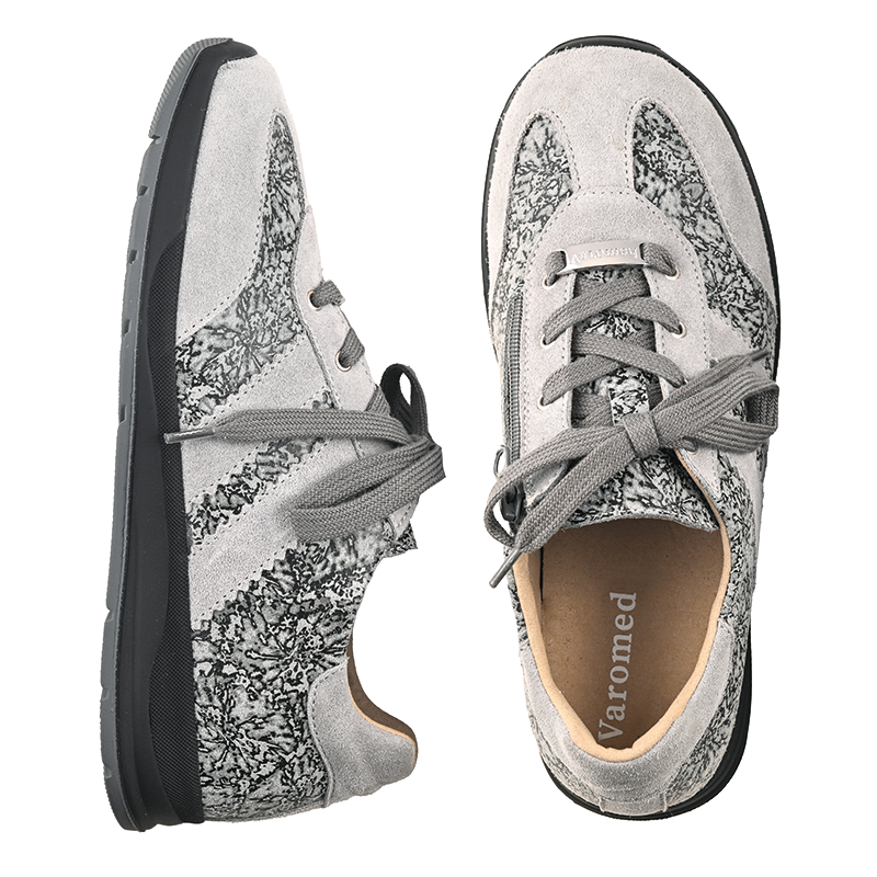 Chaussure à lacets Femme Soho Gris clair