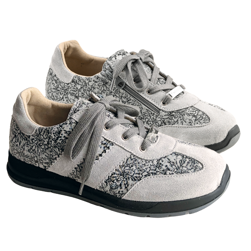 Chaussure à lacets Femme Soho Gris clair