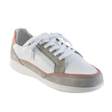 Chaussure à lacets Femme Marie Gris-Blanc-Rose