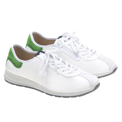 Chaussure à lacets Homme Windsor Blanc-Vert