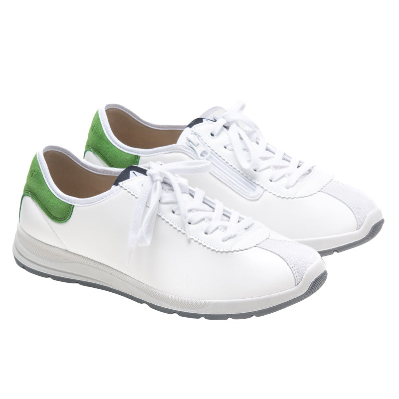 Chaussure à lacets Homme Windsor Blanc-Vert