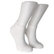 Socquettes Mixte Signature Blanc