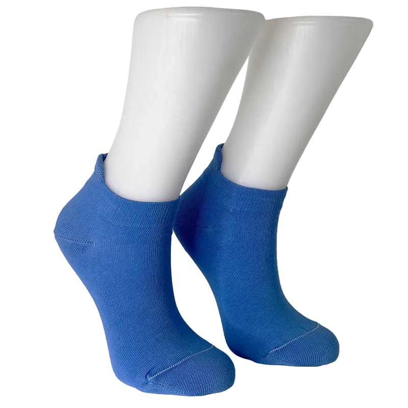 Socquettes Mixte Signature Bleu