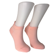 Socquettes Mixte Signature Rose pale