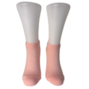 Socquettes Mixte Signature Rose pale