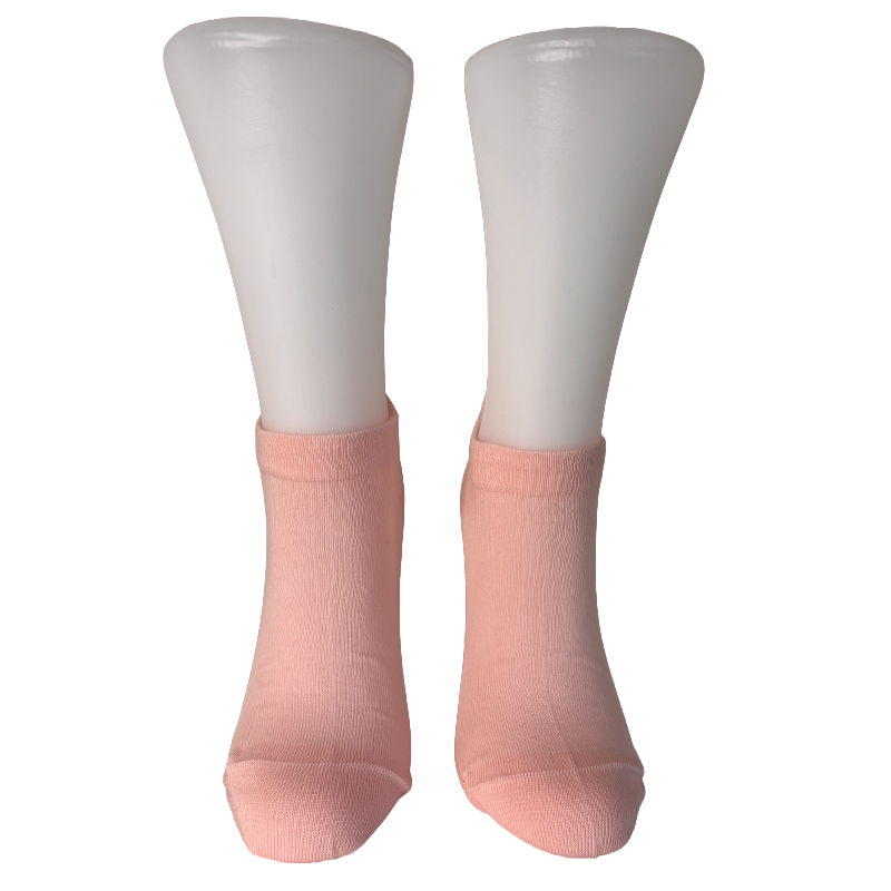 Socquettes Mixte Signature Rose pale