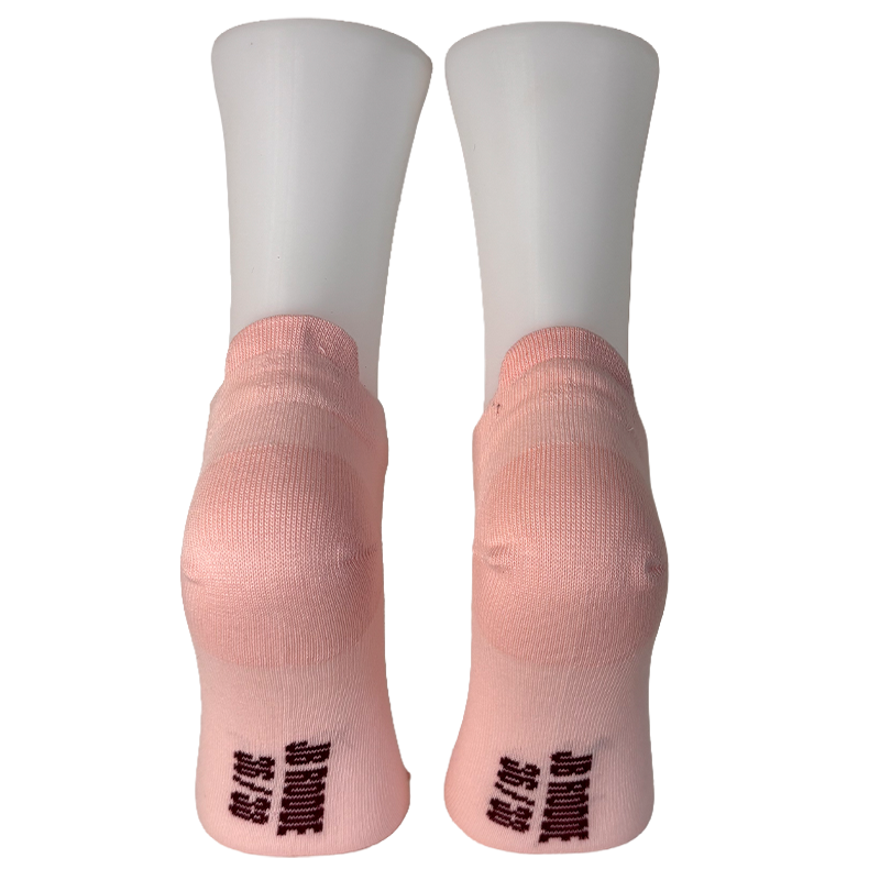 Socquettes Mixte Signature Rose pale