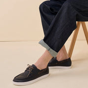 Chaussure à lacets Homme Emiliano Bleu foncé