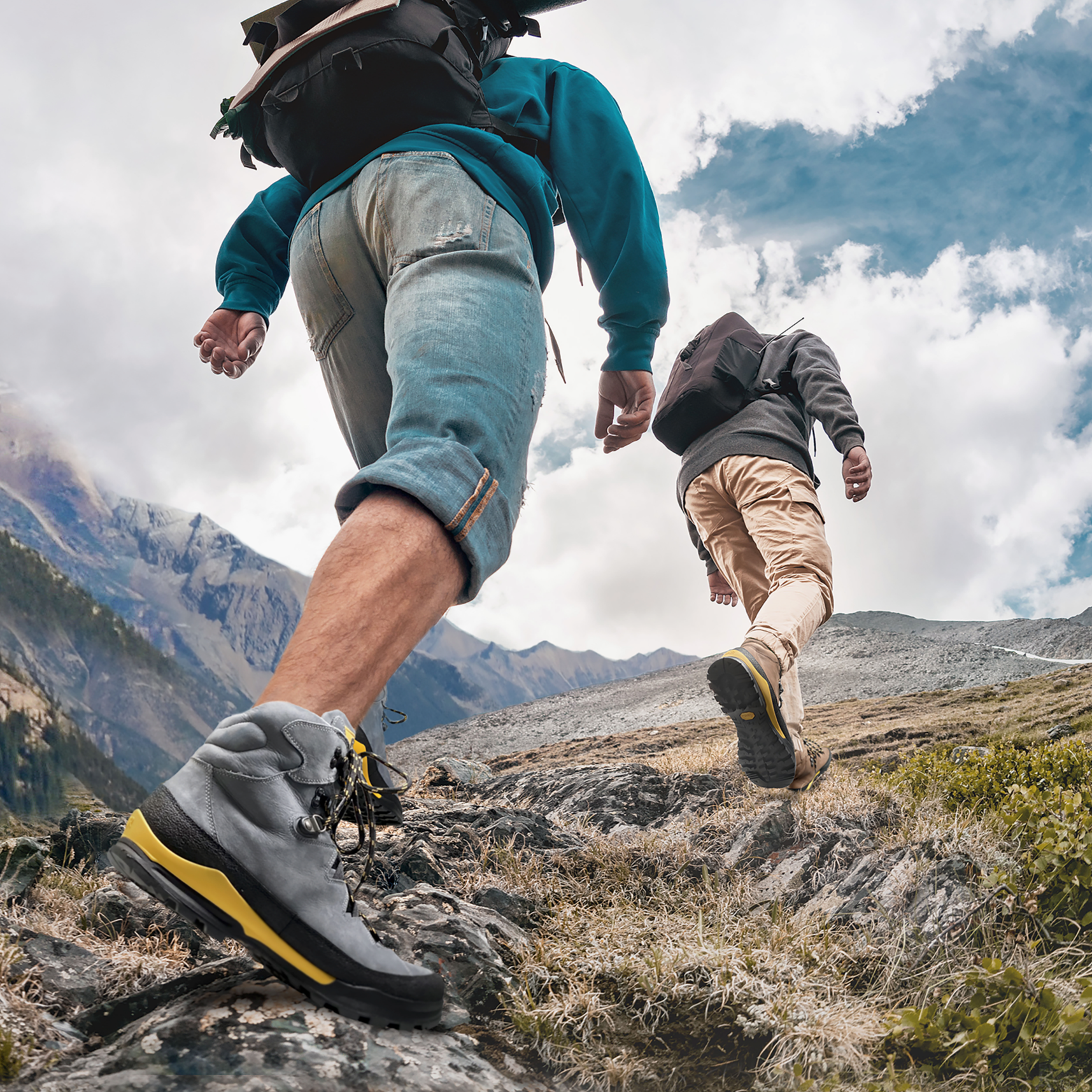 Chaussure de randonnée Mixte Berg Noir