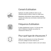 Crème de soin pour cuirs lisses