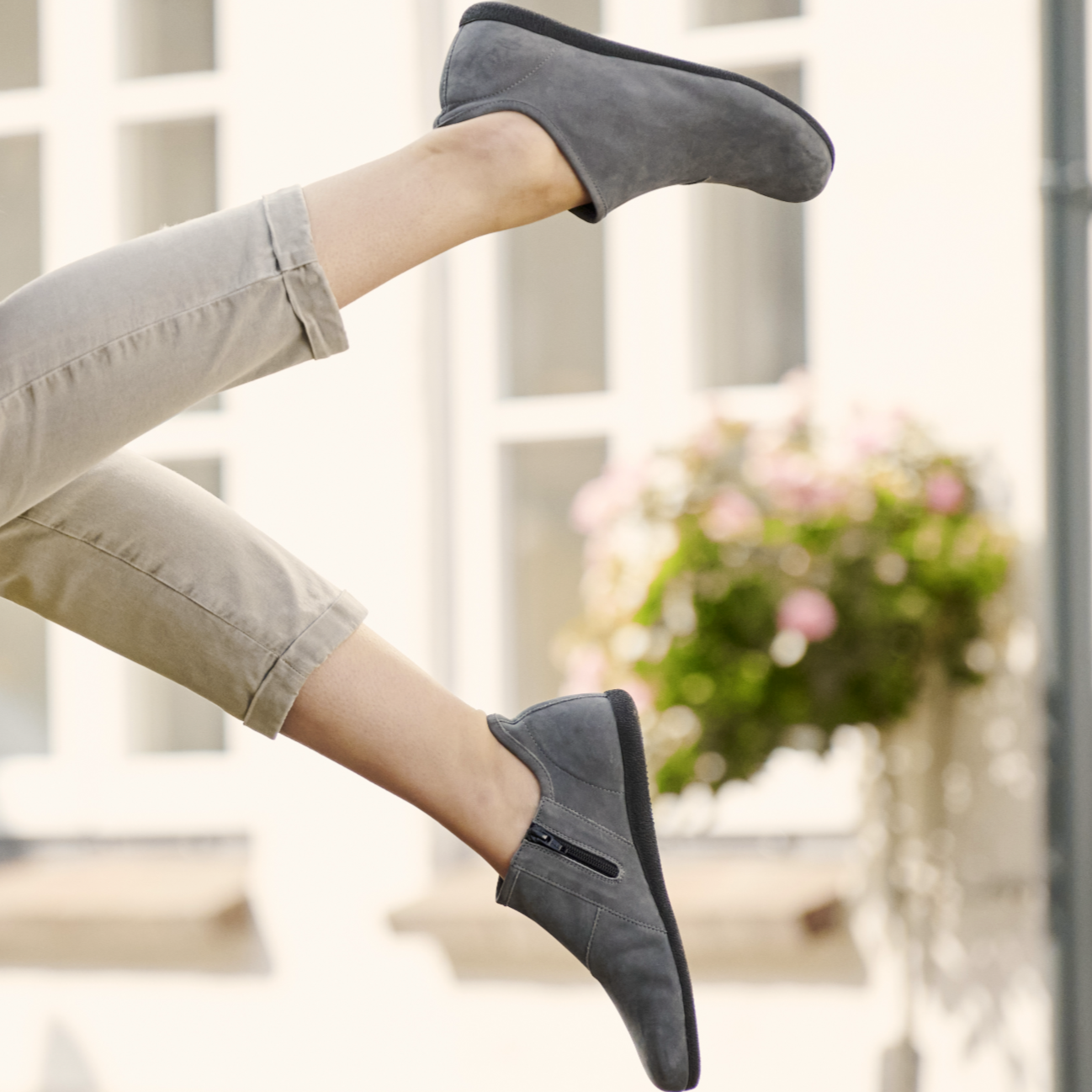 Bottine Femme Lotus Gris