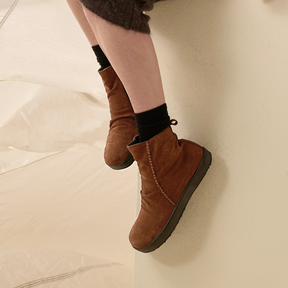 Bottine Femme Merle Marron