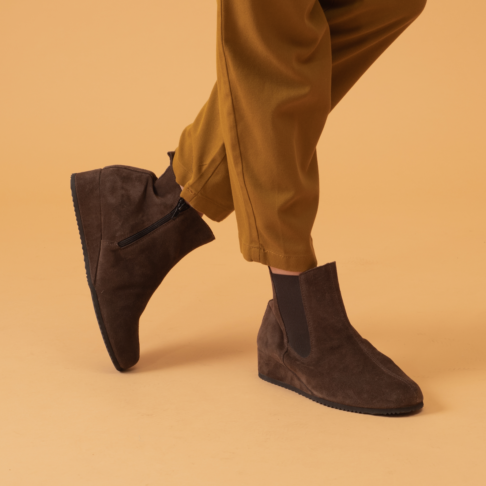 Bottine Femme Paula Marron