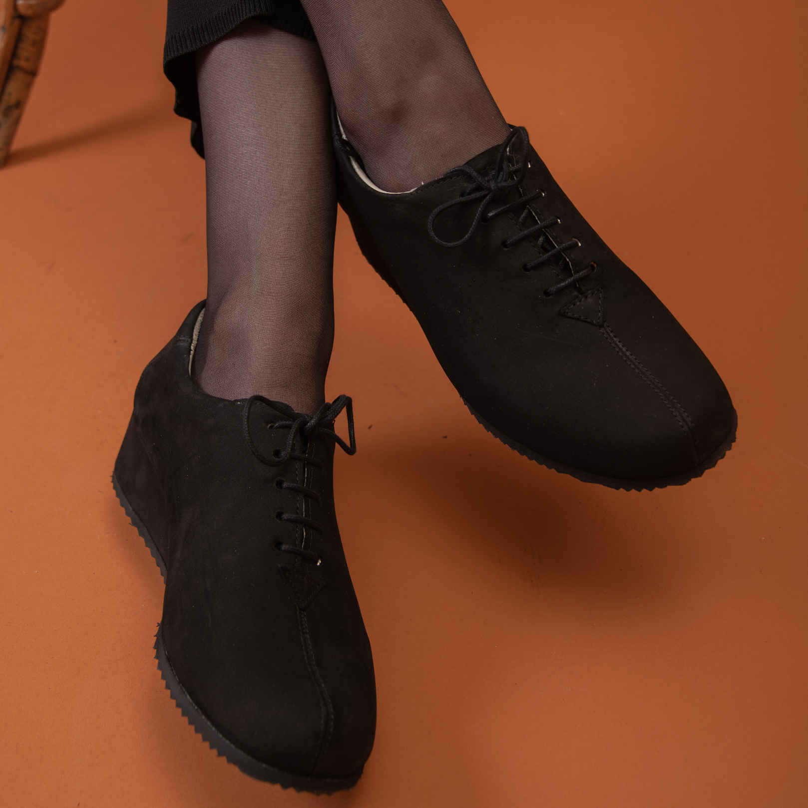 Chaussure à lacets Femme Patty Marron