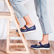 Ballerine Femme Caroline Marine
