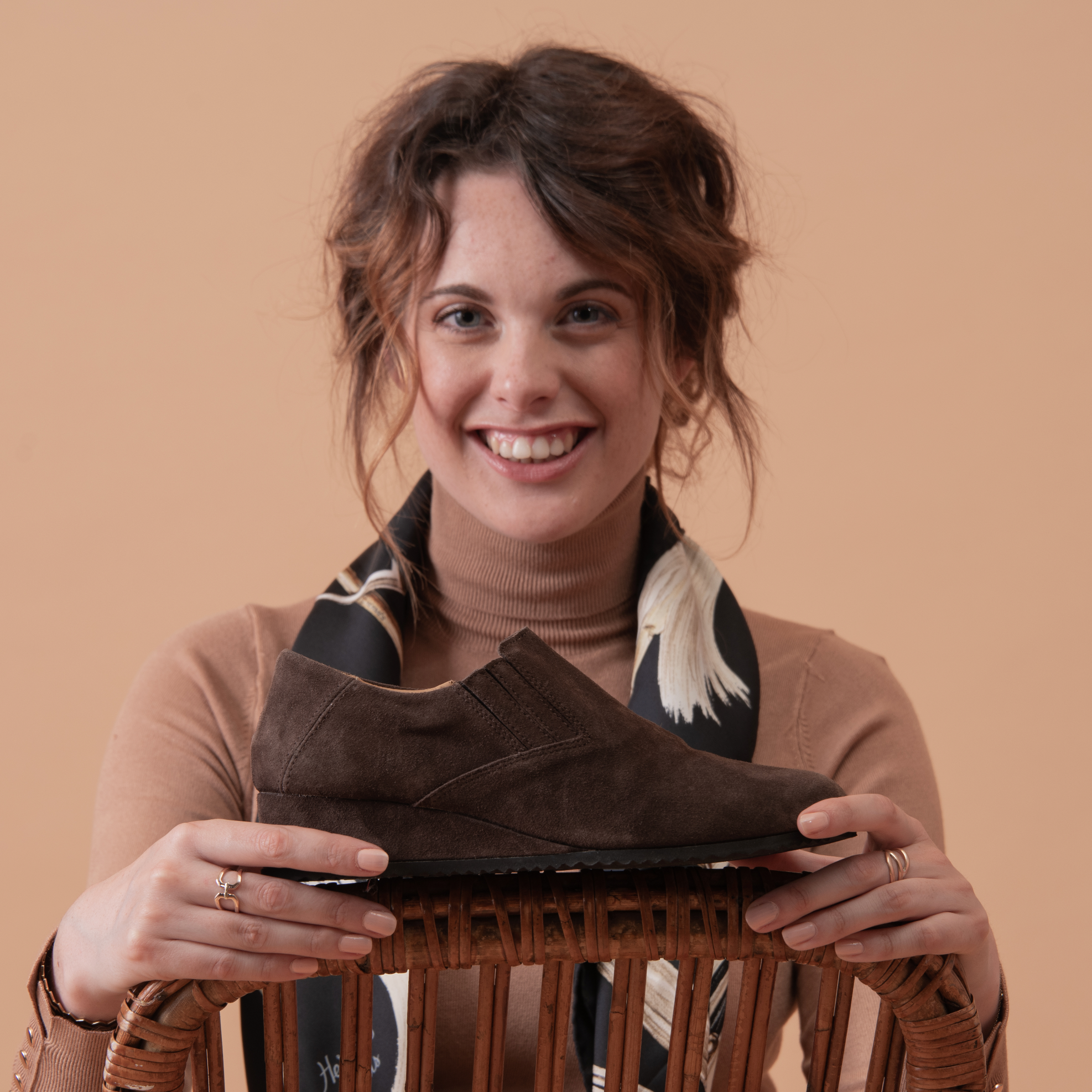 Mocassin Femme Perle Coffee