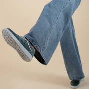 Chaussure à lacets Femme Kelly Bleu vert