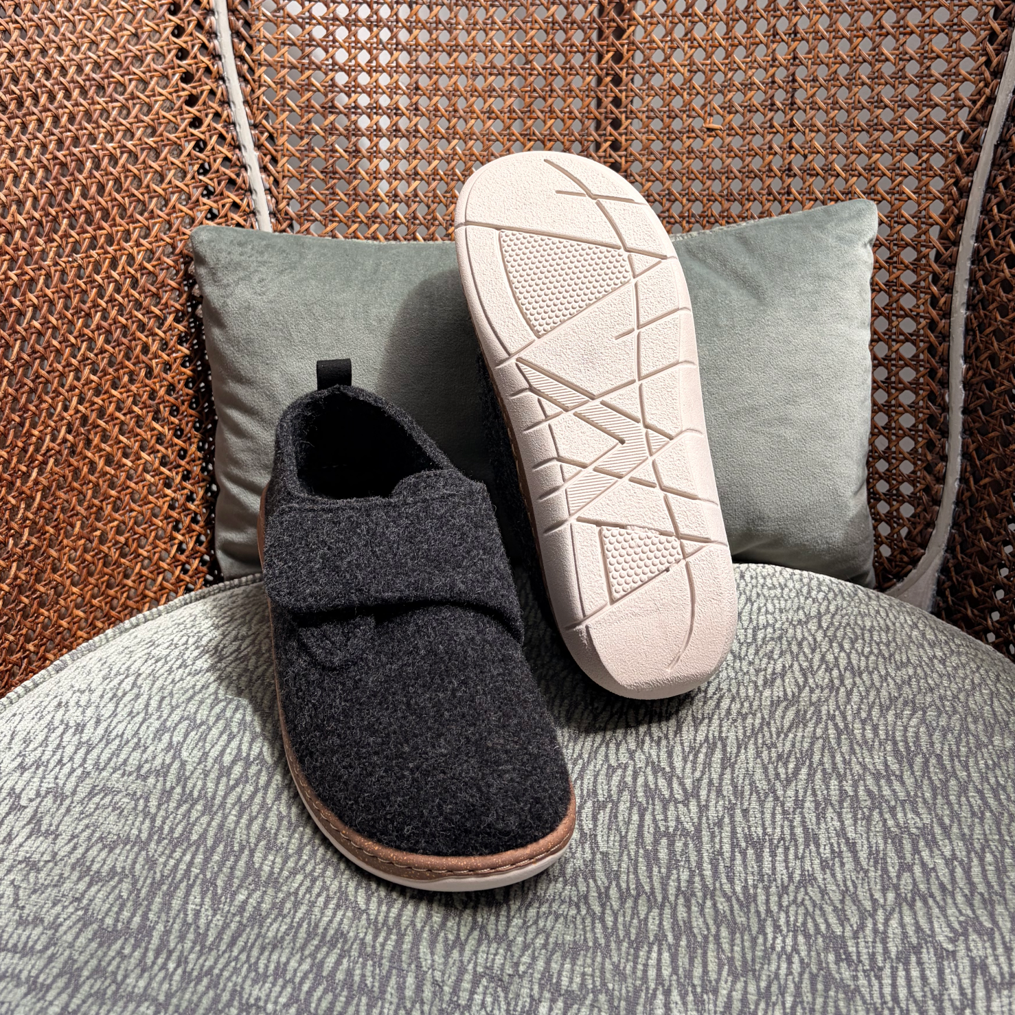 Chausson Femme Wenke Noir
