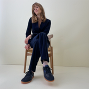 Basket Femme Elody Bleu fonce
