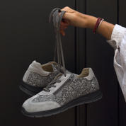 Chaussure à lacets Femme Soho Gris clair
