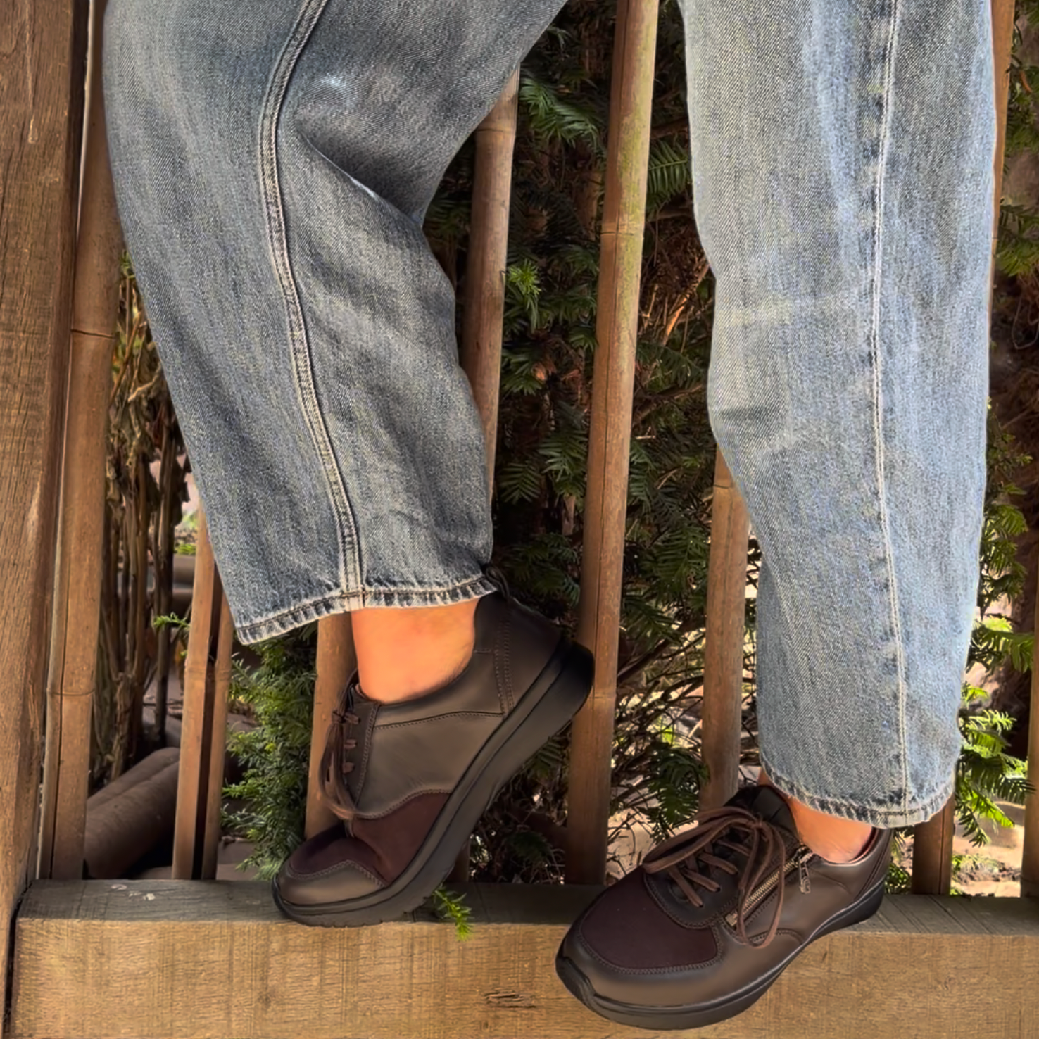Chaussure à lacets Femme Kalys Espresso
