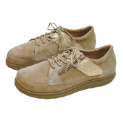 Chaussure à lacets Femme Rose Beige-Or