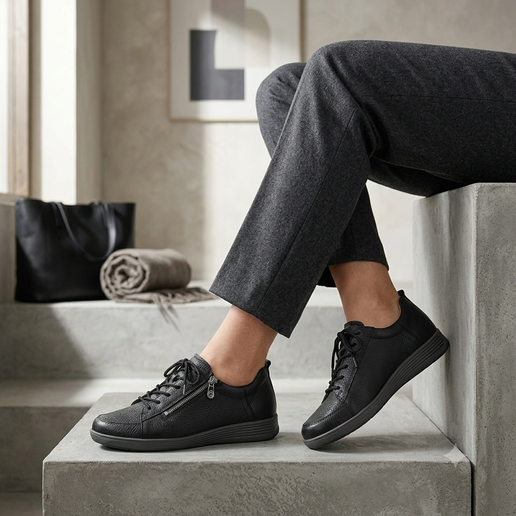 Chaussure à lacets Femme Stanny Noir