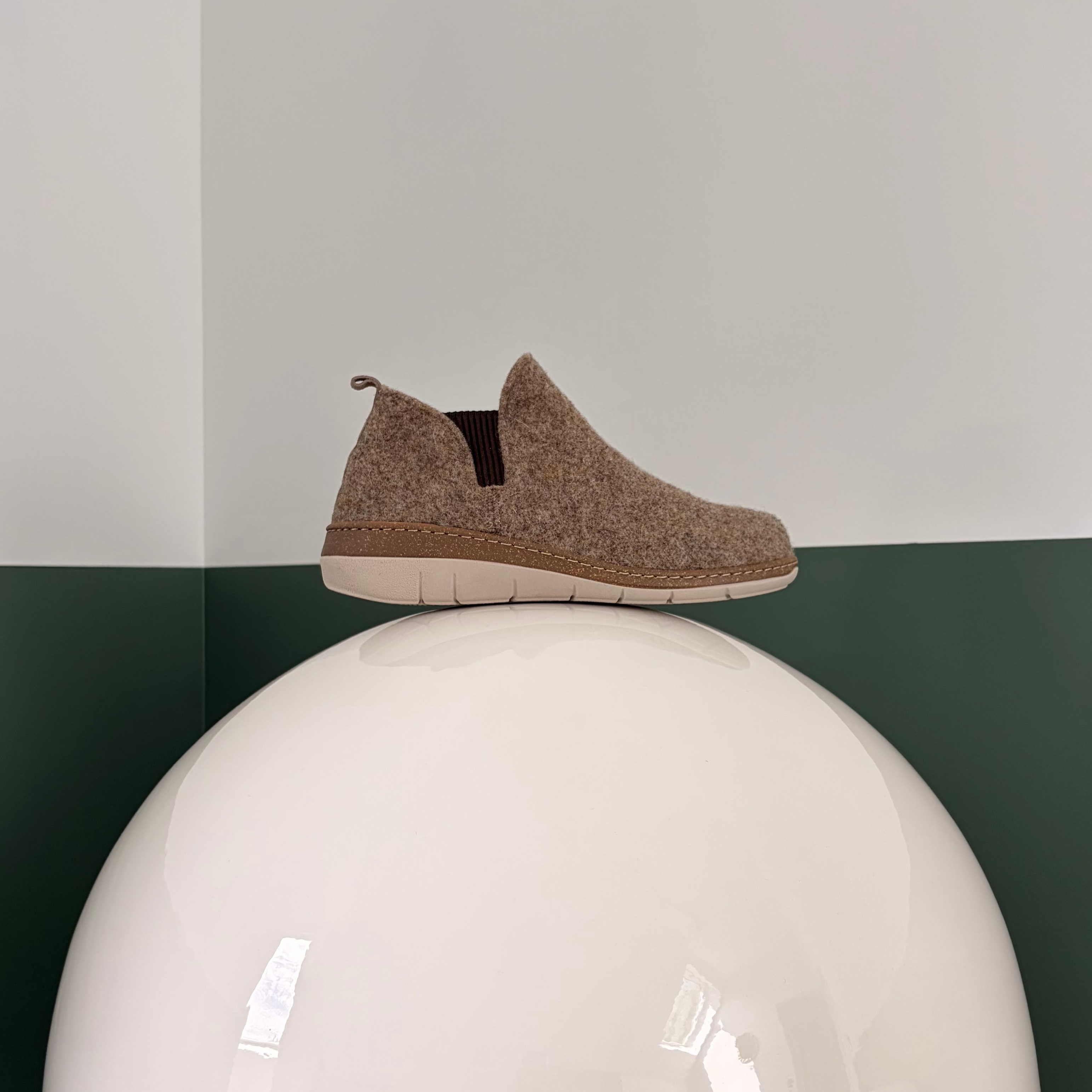 Chausson Femme Wilma Marron