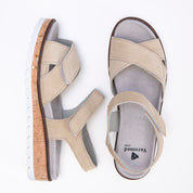 Sandale Femme Yolanda Beige