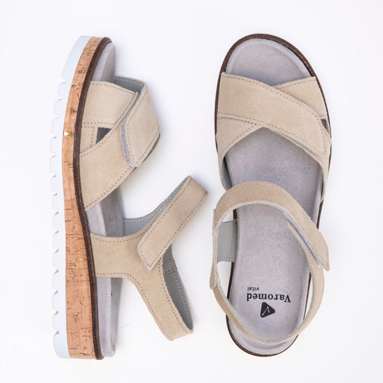 Sandale Femme Yolanda Beige