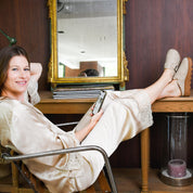 Chausson Femme Jaëlle Beige