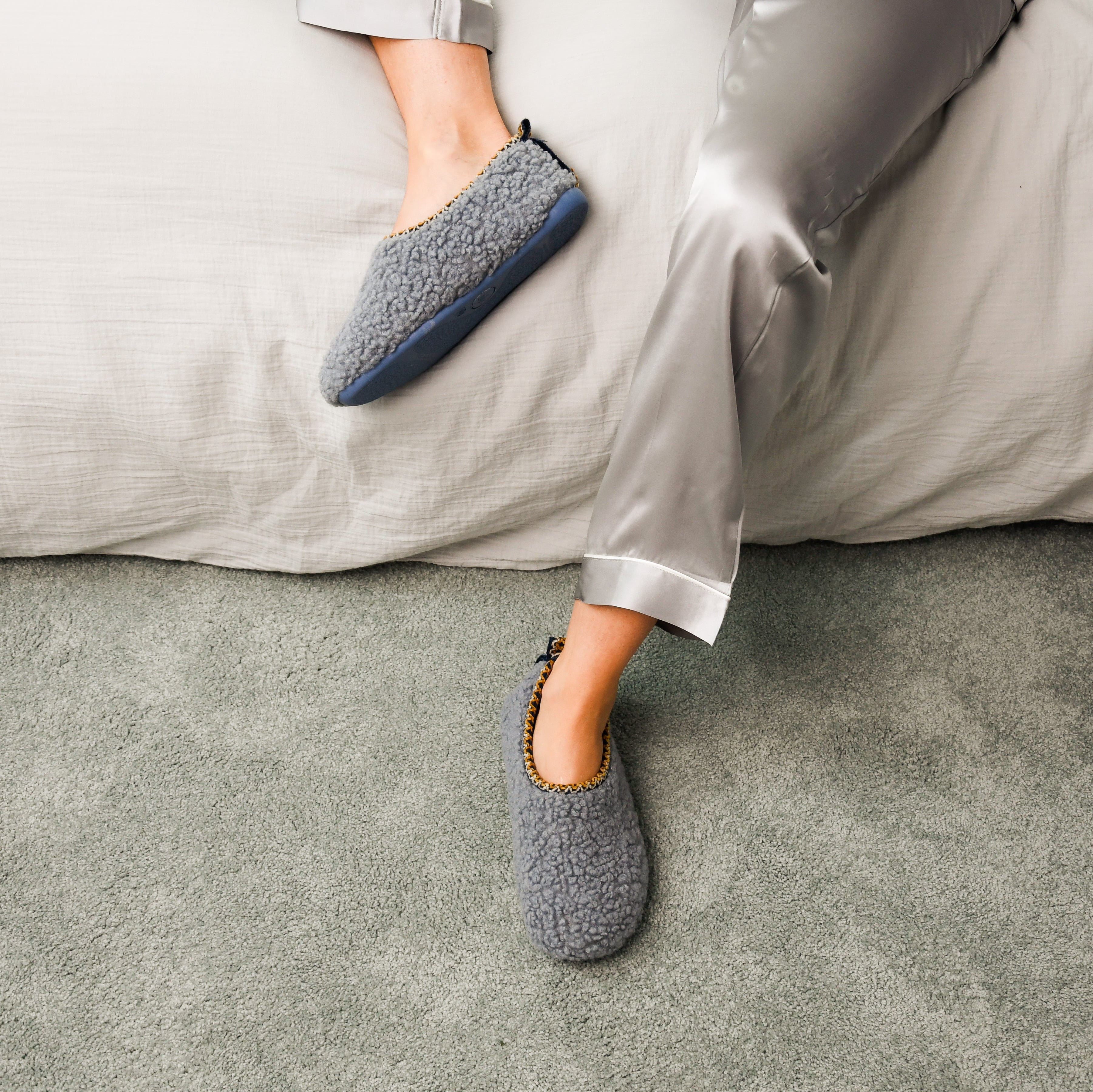 Chausson Femme Marta Bleu